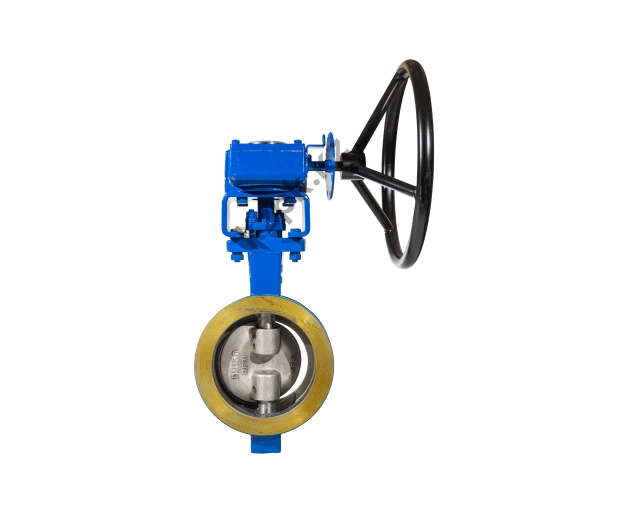 Межфланцевый затвор MV UBH1 трехэксцентриковой конструкции